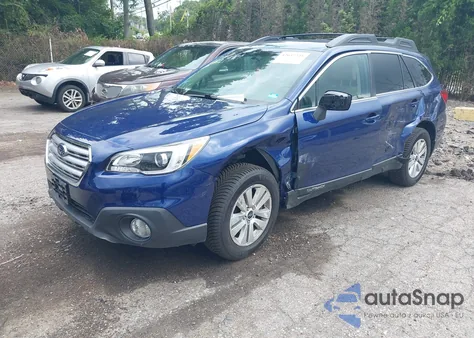 2015 Subaru Outback 2.5I Premium from USA, damaged, VIN 4S4BSACC1F3244886